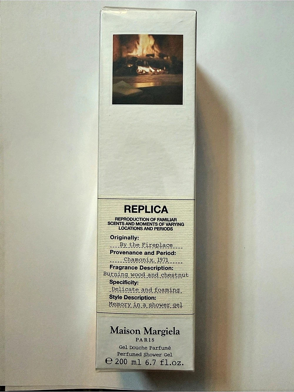 Maison Margiela Replica By the Fireplace 6.7 oz Shower Gel new and sealed box